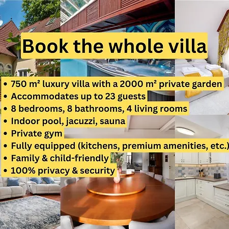 Uhu 750 M2 - Villa Budapest